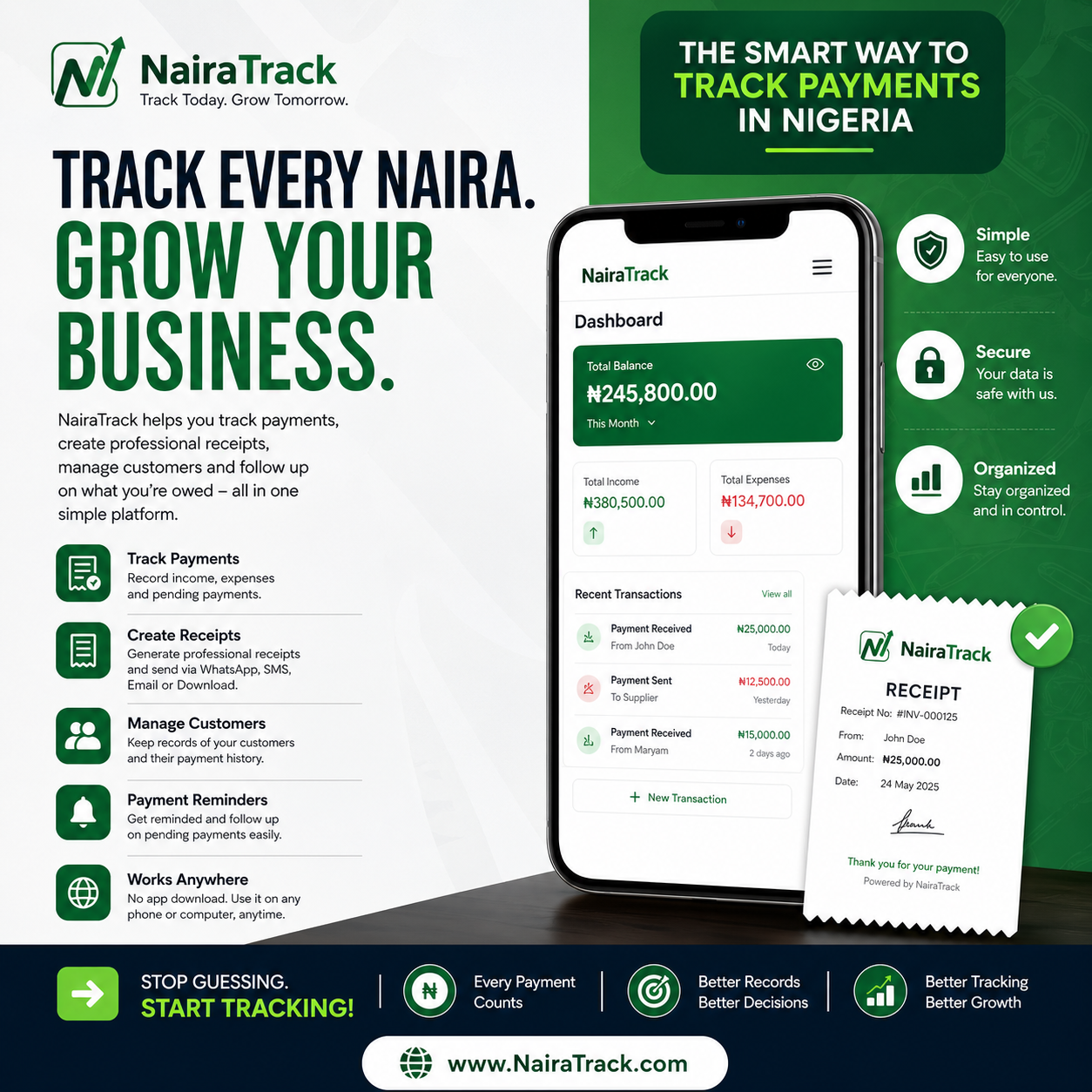 The Smart Way to Track Payments in Nigeria: Why NairaTrack.com Stands Out