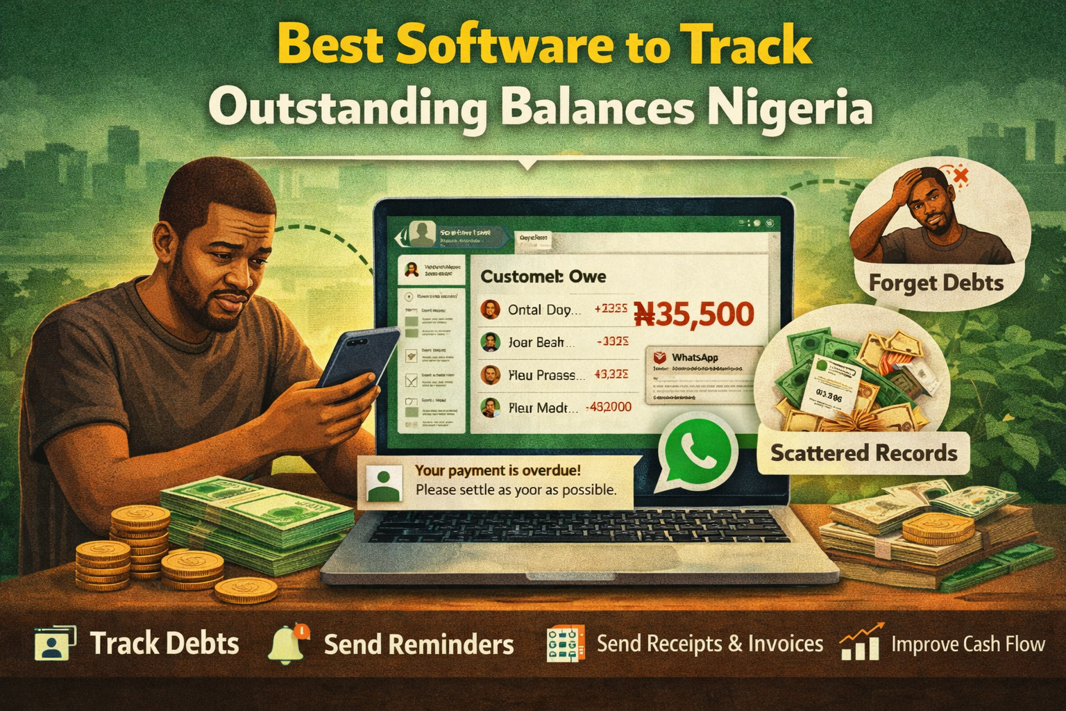 Best Software to Track Outstanding Balances in Nigeria: Manage Customer Debt and Improve Small Business Cash Flow