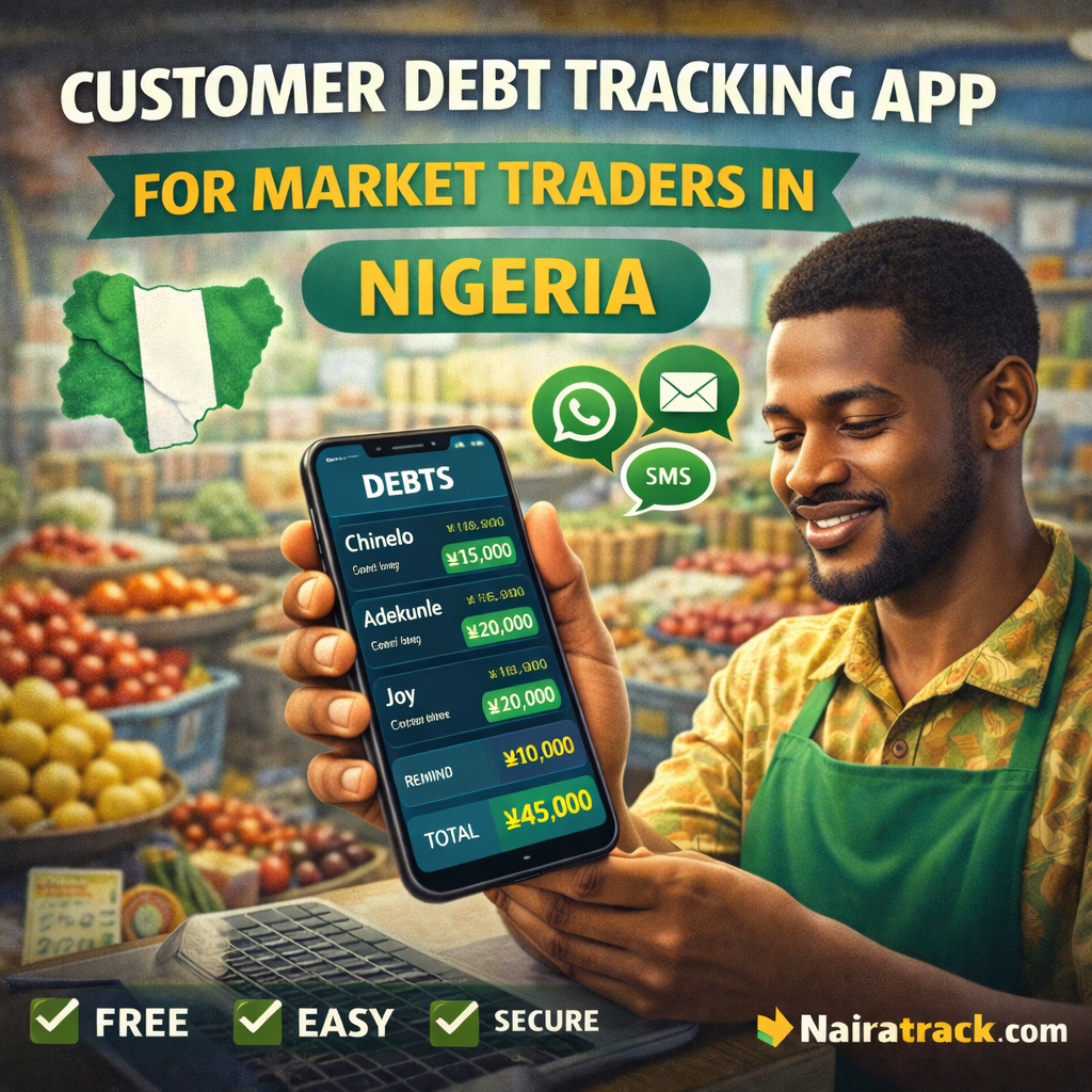 Customer Debt Tracking App for Market Traders in Nigeria
