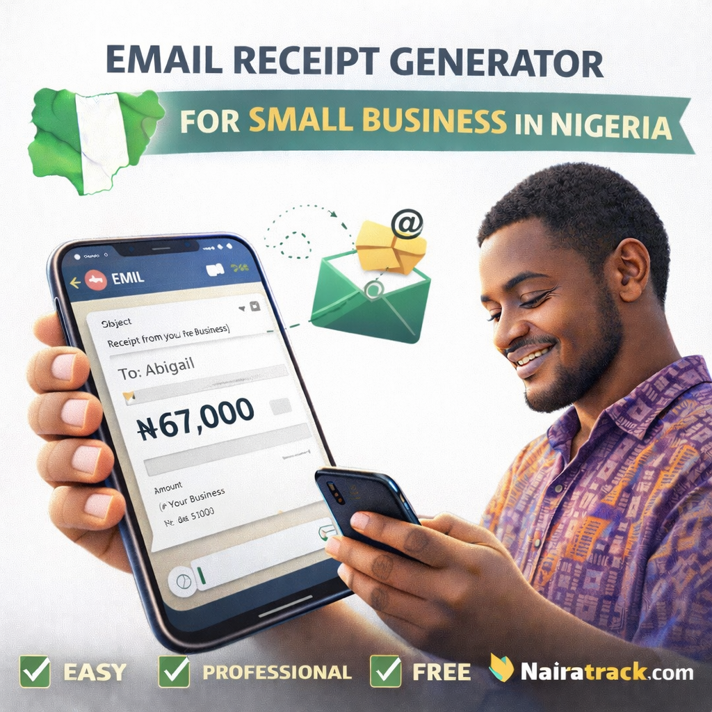 Email Receipt Generator for Small Businesses in Nigeria