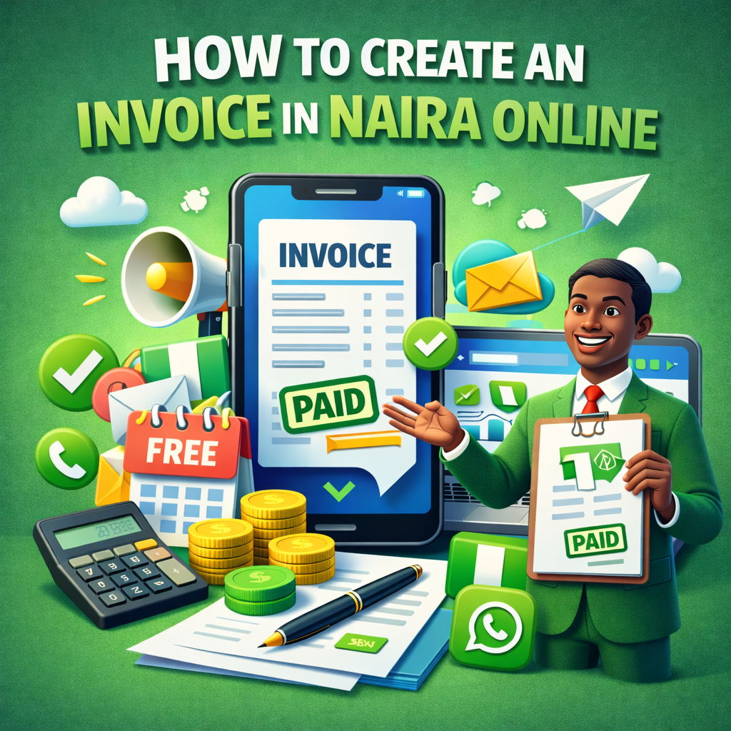 How to Create an Invoice in Naira Online (Step-by-Step Guide)