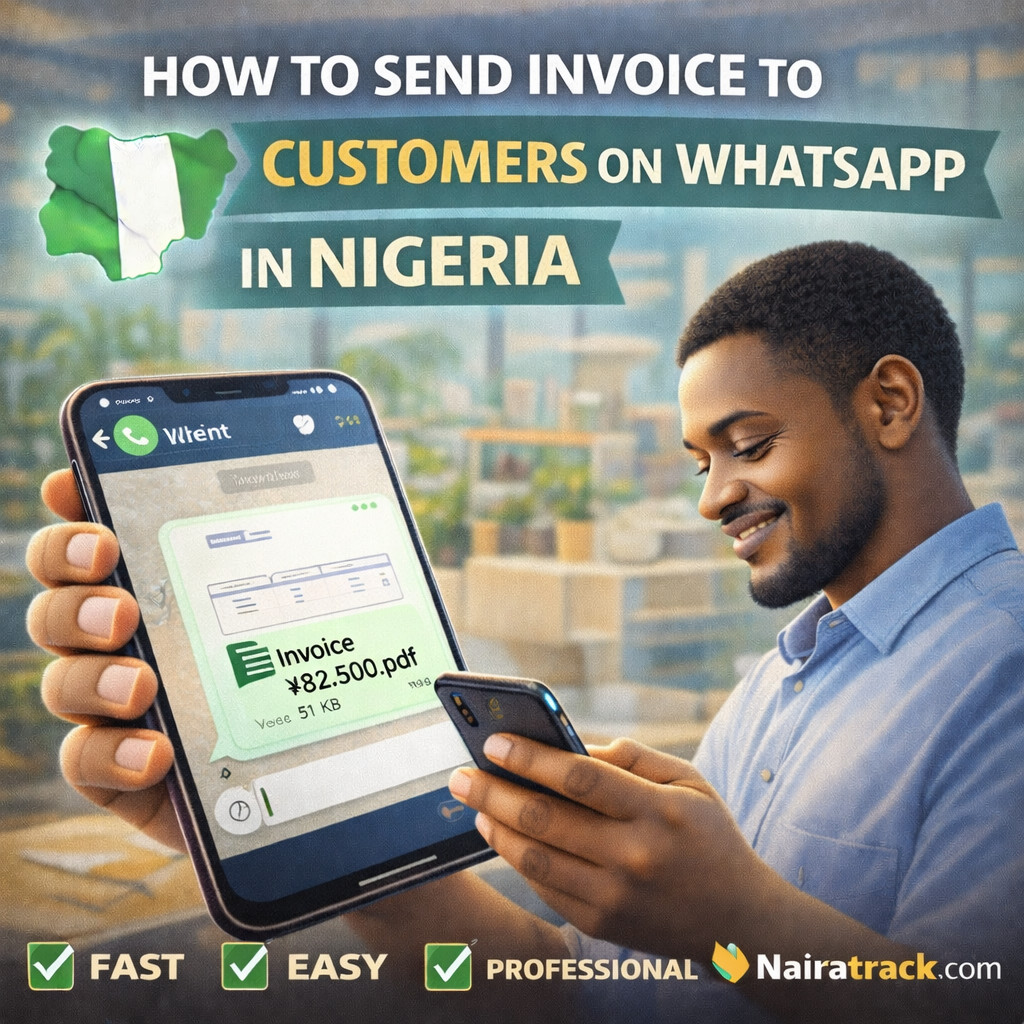 How to Send Invoice to Customers on WhatsApp in Nigeria