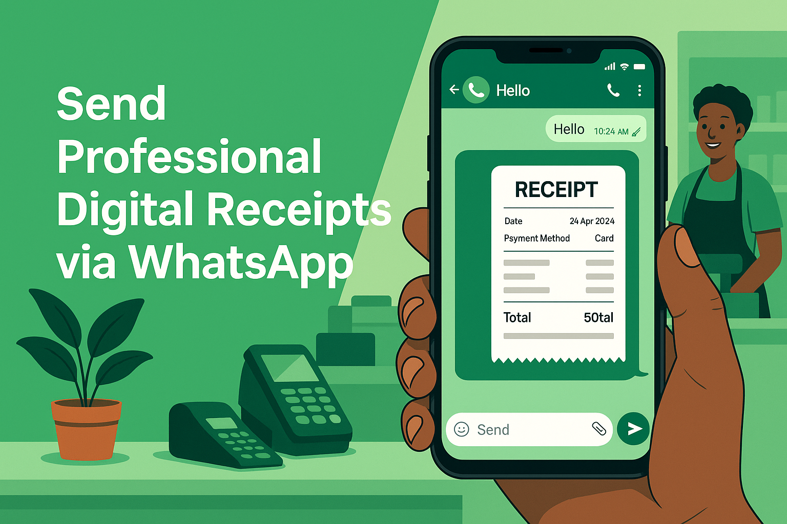 How to Send Professional Digital Receipts via WhatsApp and Boost Customer Trust