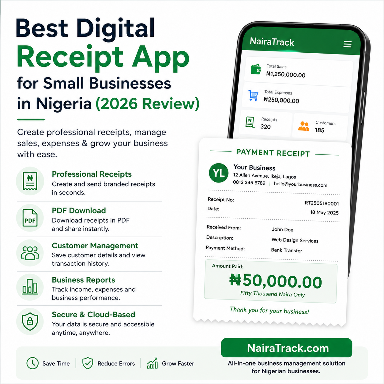 Best Digital Receipt App for Small Businesses in Nigeria (2026 Review)