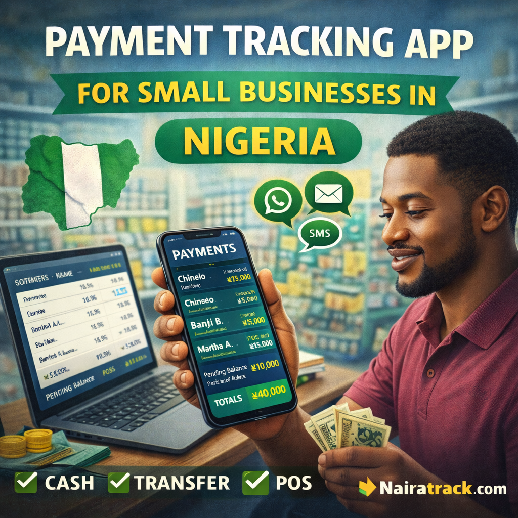 Payment Tracking App for Small Businesses in Nigeria