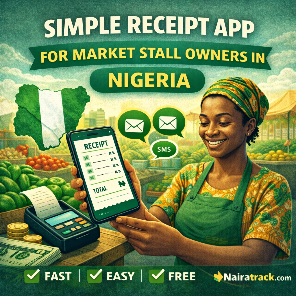 Simple Receipt App for Market Stall Owners in Nigeria