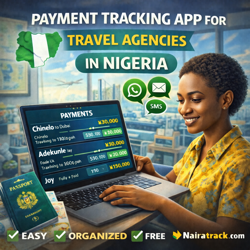 ✈️ Payment Tracking App for Travel Agencies in Nigeria